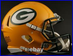 GREEN BAY PACKERS NFL Riddell SPEED Full Size Replica Football Helmet GREEN BAY PACKERS NFL Riddell SPEED Full Size Replica Football Helmet