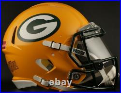 GREEN BAY PACKERS NFL Riddell SPEED Full Size Replica Football Helmet GREEN BAY PACKERS NFL Riddell SPEED Full Size Replica Football Helmet