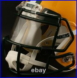 GREEN BAY PACKERS NFL Riddell SPEED Full Size Replica Football Helmet GREEN BAY PACKERS NFL Riddell SPEED Full Size Replica Football Helmet