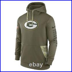 GREEN BAY PACKERS NIKE 2022 Salute To Service HOODIE MEN'S XL