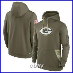 GREEN BAY PACKERS NIKE 2022 Salute To Service HOODIE MEN'S XL