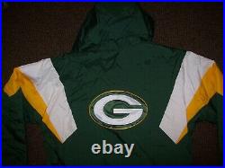 GREEN BAY PACKERS STARTER Hooded Jacket 2020 3X 5X