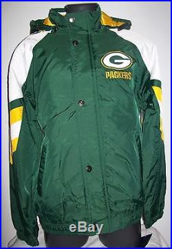 GREEN BAY PACKERS STARTER PRO LINE Winter Jacket M, L, XL, 2X | Green ...