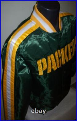 GREEN BAY PACKERS Starter Snap Down Jacket GREEN 5X