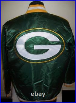 GREEN BAY PACKERS Starter Snap Down Jacket GREEN 5X