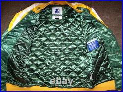 GREEN BAY PACKERS Starter Snap Down Jacket GREEN 5X