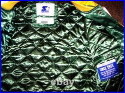 GREEN BAY PACKERS Starter Snap Down Jacket GREEN 5X