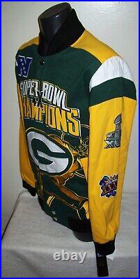 GREEN BAY PACKERS Ultimate 4 Time SUPER BOWL CHAMPIONSHIP Cotton Jacket 2022