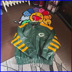 G-III Green Bay Packers Faux Leather Jacket