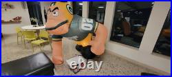 Gemmy Airblown Inflatable Vintage 2002 NFL Green Bay Packers 6 FT tall & 7' long