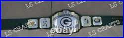 Green BAY Packers NFL Championship Belt 2MM Brass