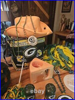 Green Bay Packer Fan Lot 17 Pieces