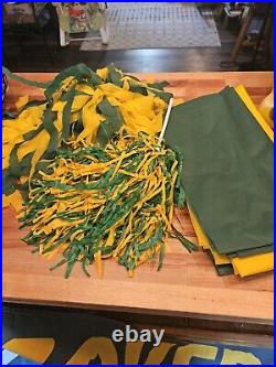 Green Bay Packer Fan Lot 17 Pieces