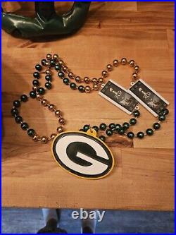 Green Bay Packer Fan Lot 17 Pieces