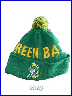 Green Bay Packer SUPER BOWL 2 Throwback Mitchell and Ness Jacket With Beanie