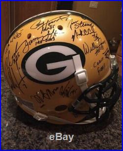 Green Bay Packers 32 Signed Full size authentic Helmet