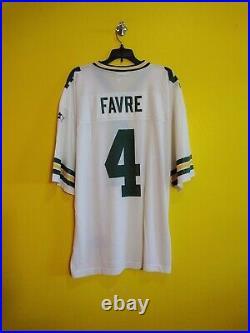 Green Bay Packers #4 Brett Favre Starter Jersey Mens 52 / XL