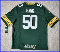 Green Bay Packers #50 AJ HAWK Jersey XL NWT Nike