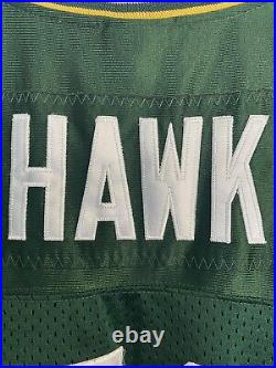 Green Bay Packers # 50 A. J. Hawk On Field Reebok White Jersey Mens Sz 50