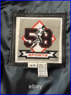 Green Bay Packers 58 Sports Varsity Leather Men's Jacket Size Medium