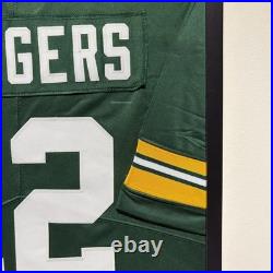 Green Bay Packers Aaron Rodgers Jersey Framed, Aaron Rodgers Shirt Framed