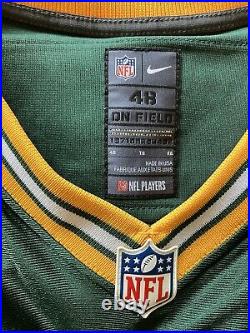 Green Bay Packers Aaron Rodgers Nike Authentic NFL On Field Jersey 48 2012 Nwt