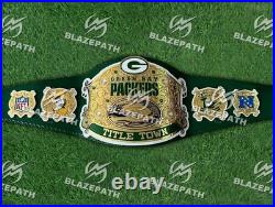 Green Bay Packers American Football Championship Belt 2mm Adult Size Belt Green Bay Packers American Football Championship Belt 2mm Adult Size Belt