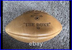 Green Bay Packers Autograph Stamped Duke Football Early 1970S Vintage NFL Rare