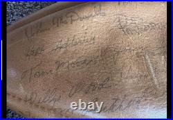 Green Bay Packers Autograph Stamped Duke Football Early 1970S Vintage NFL Rare