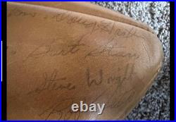 Green Bay Packers Autograph Stamped Duke Football Early 1970S Vintage NFL Rare