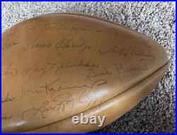 Green Bay Packers Autograph Stamped Duke Football Early 1970S Vintage NFL Rare