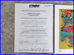 Green Bay Packers Bart Star & Aaron Rodgers Winford Art Limited Edition Prints