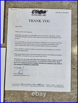 Green Bay Packers Bart Star & Aaron Rodgers Winford Art Limited Edition Prints