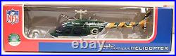 Green Bay Packers Bell Jet Ranger Helicopter, NEW (143 Scale 2001 Issue)