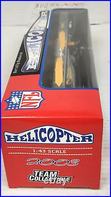 Green Bay Packers Bell Jet Ranger Helicopter, NEW (143 Scale -2003 Issue)