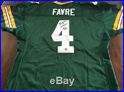 Green Bay Packers Brett Favre Game Worn Used & Signed 2002 Football Jersey