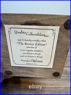 Green Bay Packers Brett Favre Quality Collectibles Inc. 8 Bronze Bust 176/1000