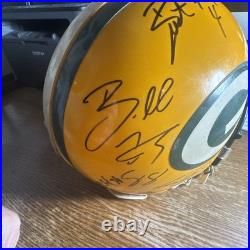 Green Bay Packers Brett Favre game issued/used helmet autographed Woodson Other