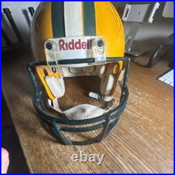 Green Bay Packers Brett Favre game issued/used helmet autographed Woodson Other
