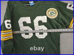 Green Bay Packers Champion Throwback Vintage Collection Sweatshirt #66 Size L