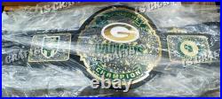 Green Bay Packers Championship Belt Adult Size 2mm Brass Green Bay Packers Championship Belt Adult Size 2mm Brass