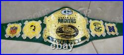 Green Bay Packers Championship Belt Adult Size 2mm Brass