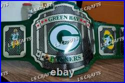 Green Bay Packers Championship Belt Adult Size 2mm Brass Green Bay Packers Championship Belt Adult Size 2mm Brass