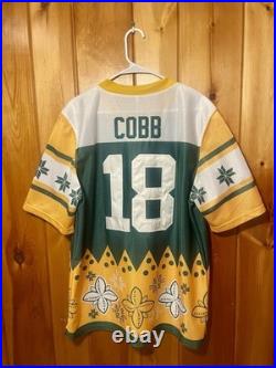 Green Bay Packers Christmas Limited Edition Randall Cobb Jersey