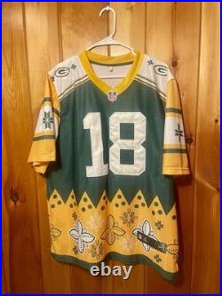 Green Bay Packers Christmas Limited Edition Randall Cobb Jersey