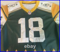 Green Bay Packers Christmas Limited Edition Randall Cobb Jersey