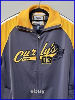 Green Bay Packers Curly's Pub Vintage Jacket, Mens Lg. 2003, Excellent Cond
