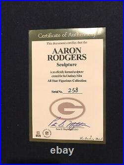 Green Bay Packers Danbury Mint AARON RODGERS Statute