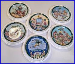 Green Bay Packers Danbury Mint Collectors Plates by Gary Patterson Lot of 6 Green Bay Packers Danbury Mint Collectors Plates by Gary Patterson Lot of 6