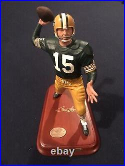 Green Bay Packers Danbury Mint Quarterback Sculptures Starr Favre Rodgers